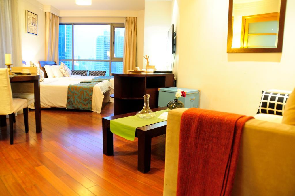 I Shangju Service Apartment Thượng Hải Ngoại thất bức ảnh