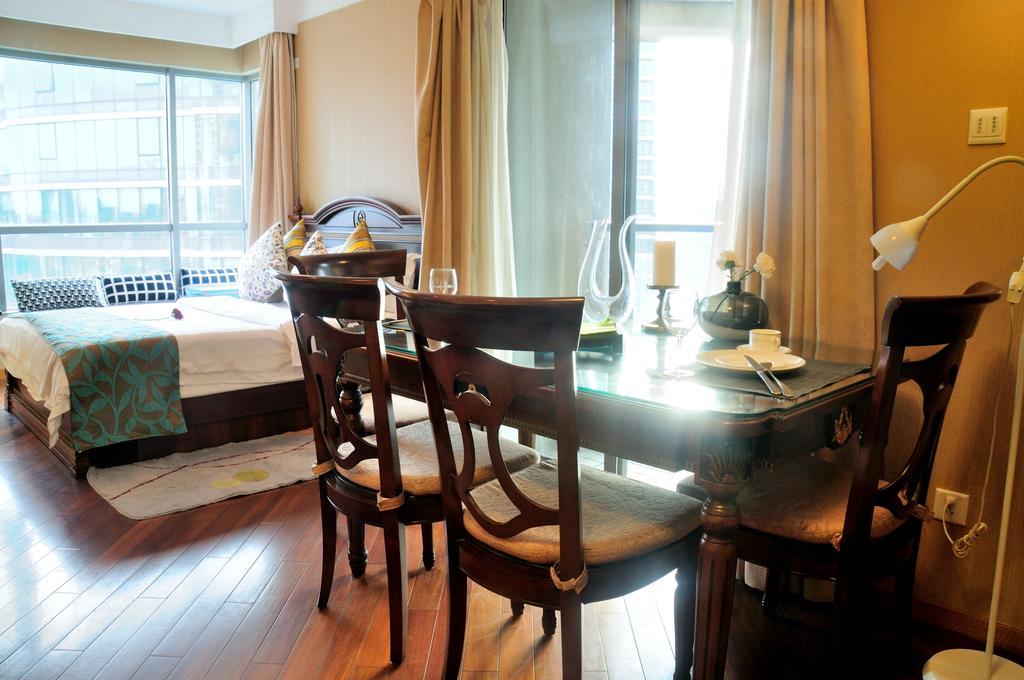 I Shangju Service Apartment Thượng Hải Ngoại thất bức ảnh