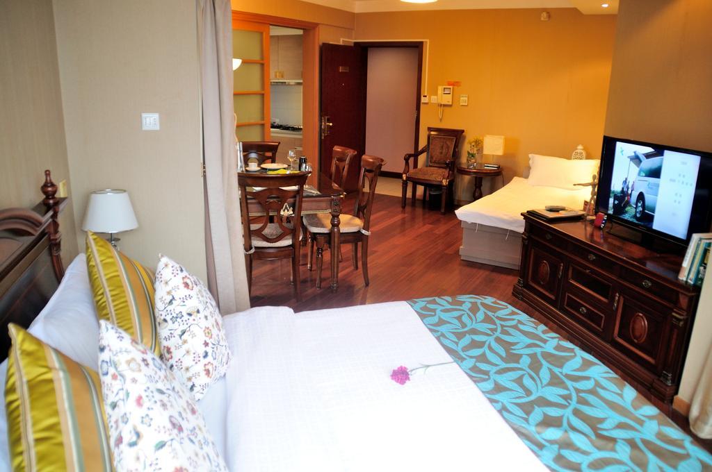 I Shangju Service Apartment Thượng Hải Ngoại thất bức ảnh