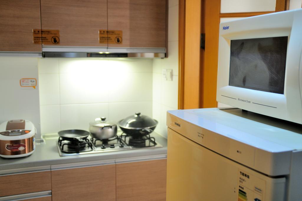I Shangju Service Apartment Thượng Hải Ngoại thất bức ảnh